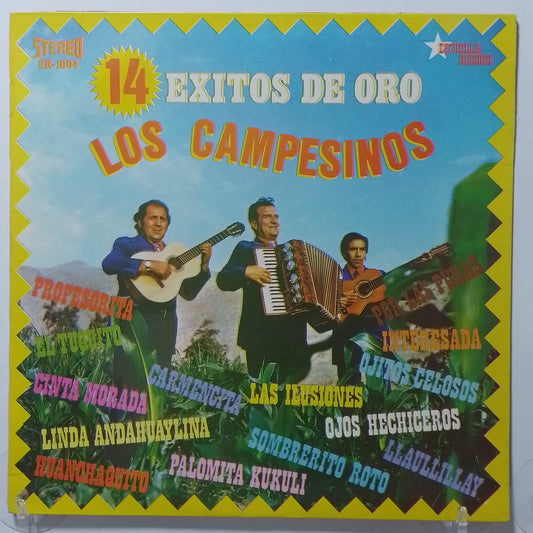 lp Los Campesinos 14 Exitos De Oro made peru 1980 huayno folk
