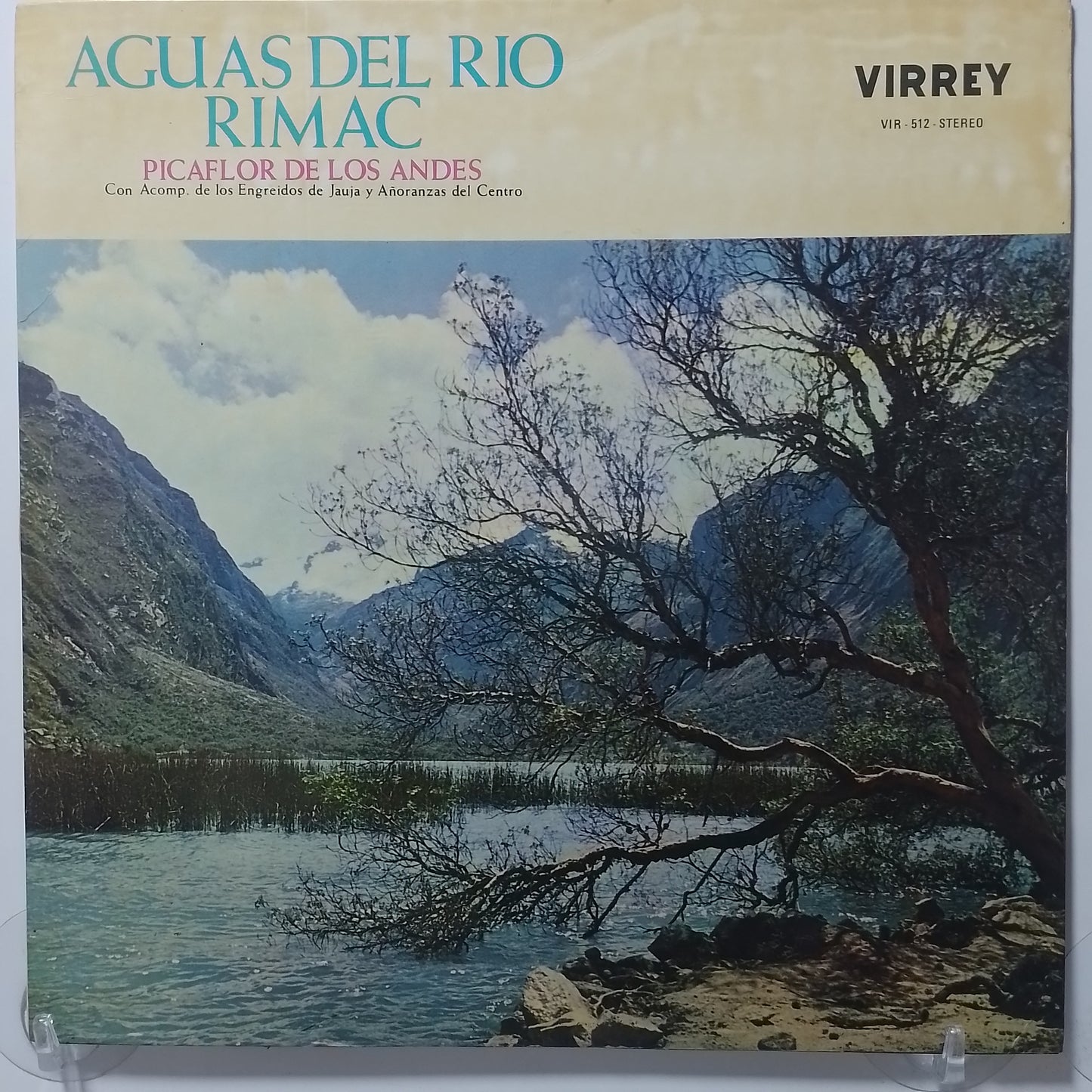 lp Picaflor De Los Andes Aguas Del Rio Rimac made peru 1965 huayno folk