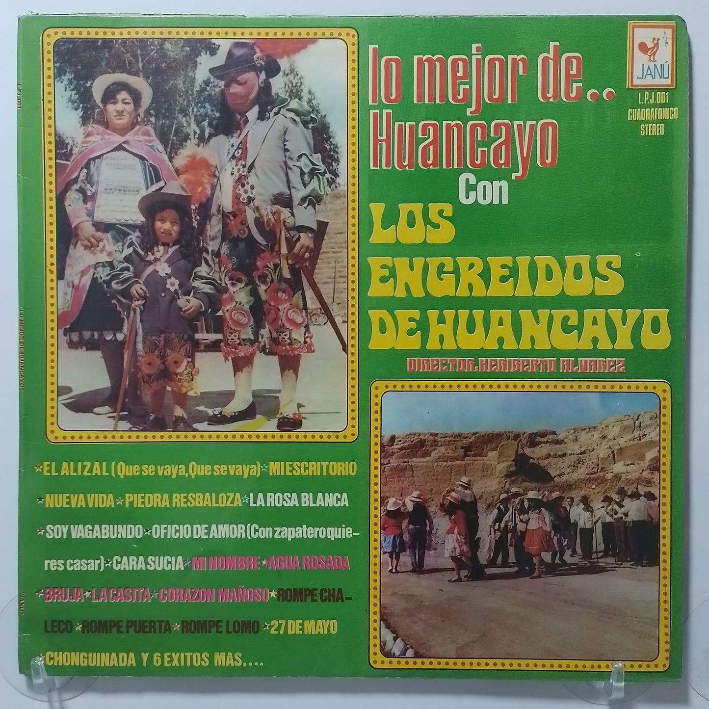 lp Los Engreidos De Huancayo Lo Mejor De Huancayo made peru 1966 huayno folk