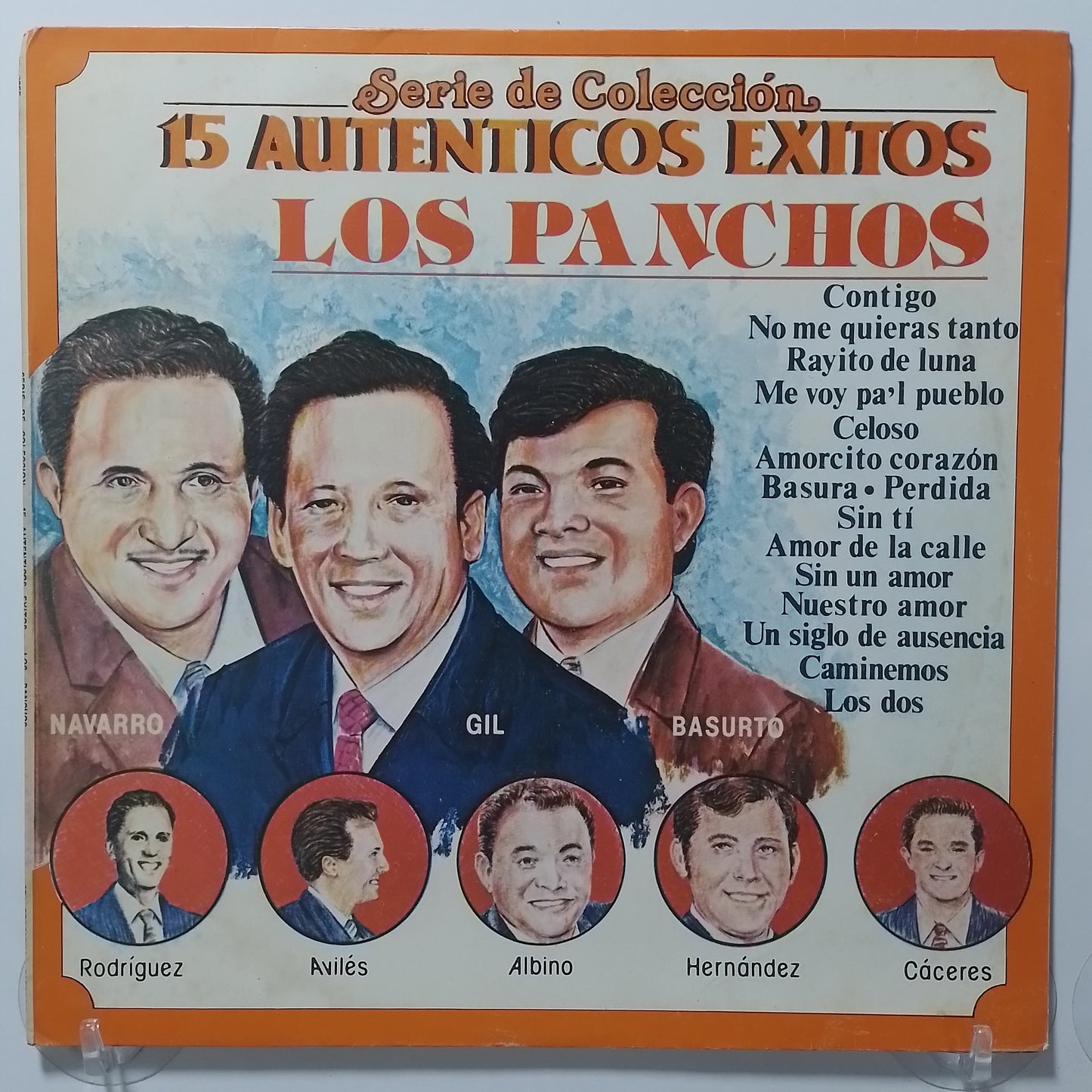 lp Trio Los Panchos 15 Autenticos exitos Los Panchos made peru 1983 latin bolero