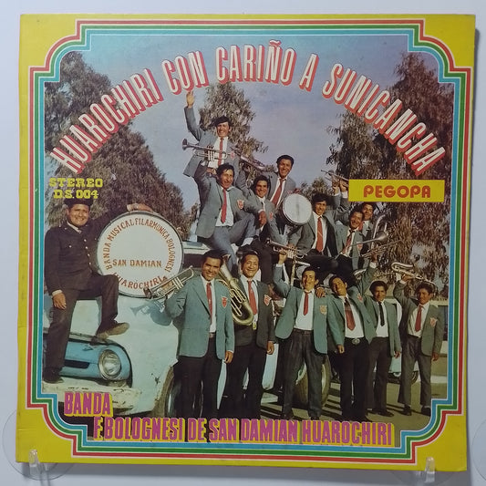 lp Banda F Bologneside San Damian Huarochiri Huarochiri con cariño a sunicancha made peru 1970 huayno folk