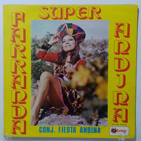 lp Conjunto Fiesta Andina Super Farranda Andina made peru 1981 huayno folk