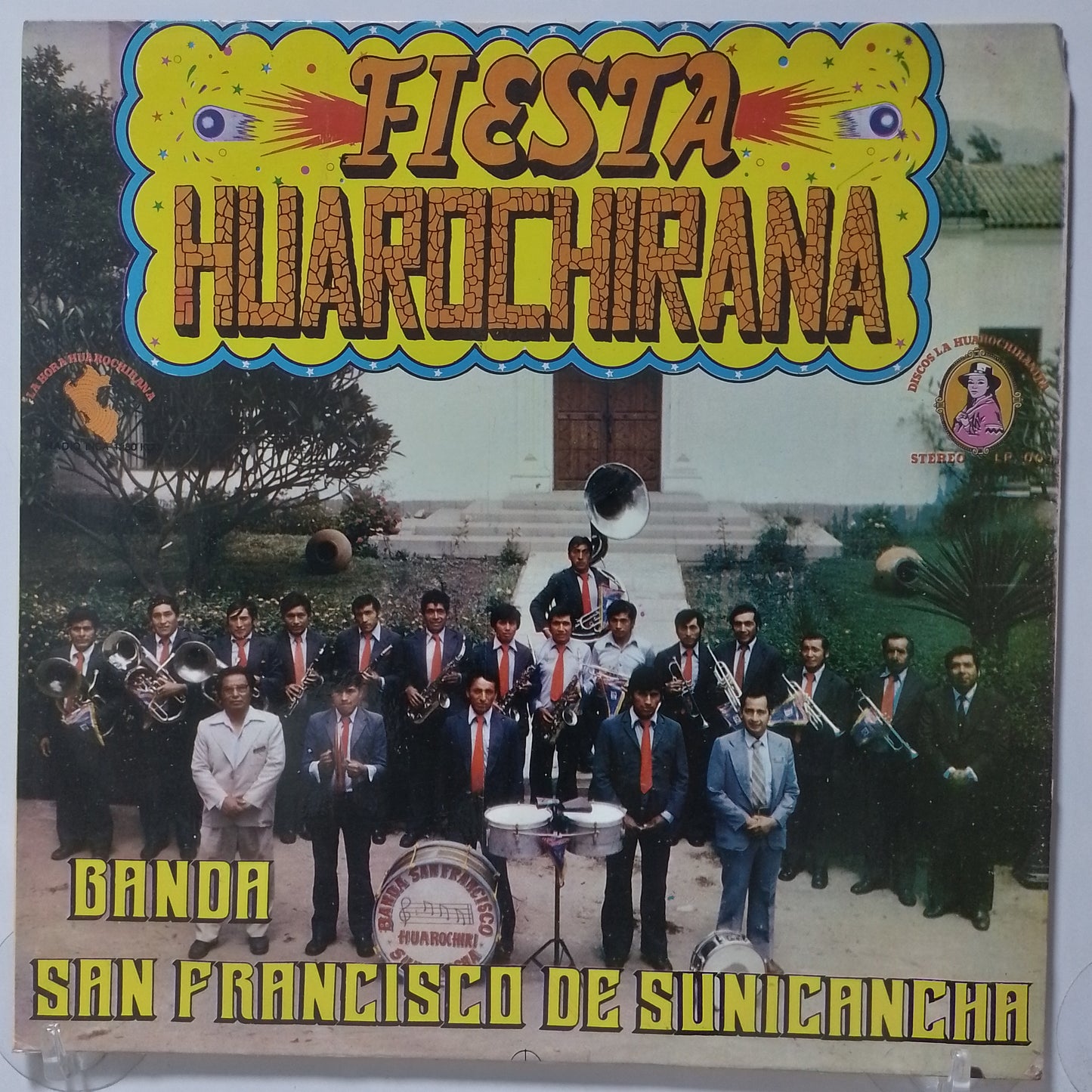 lp Banda San Francisco De Sunicancha fiesta huarochirana made peru 1975 huayno folk