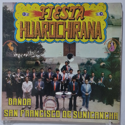 lp Banda San Francisco De Sunicancha fiesta huarochirana made peru 1975 huayno folk
