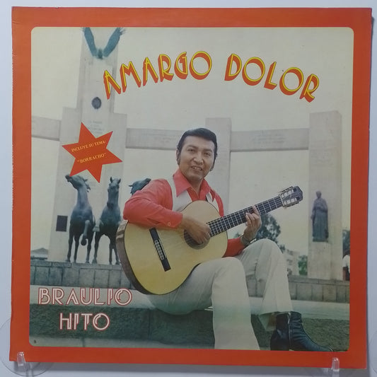 lp Braulio Hito Amargo Dolor made peru 1980 vals criollo folk