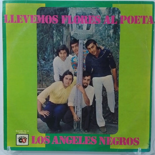lp Los Angeles Negros Llevemos Flores Al Poeta made peru 1975 latin pop