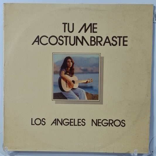 lp Los Angeles Negros Tu Me Acostumbraste made peru 1980 latin pop