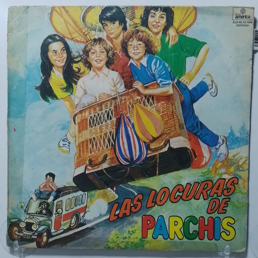 lp Parchis Las Locuras De Parchis made peru 1983 gatefold infantil