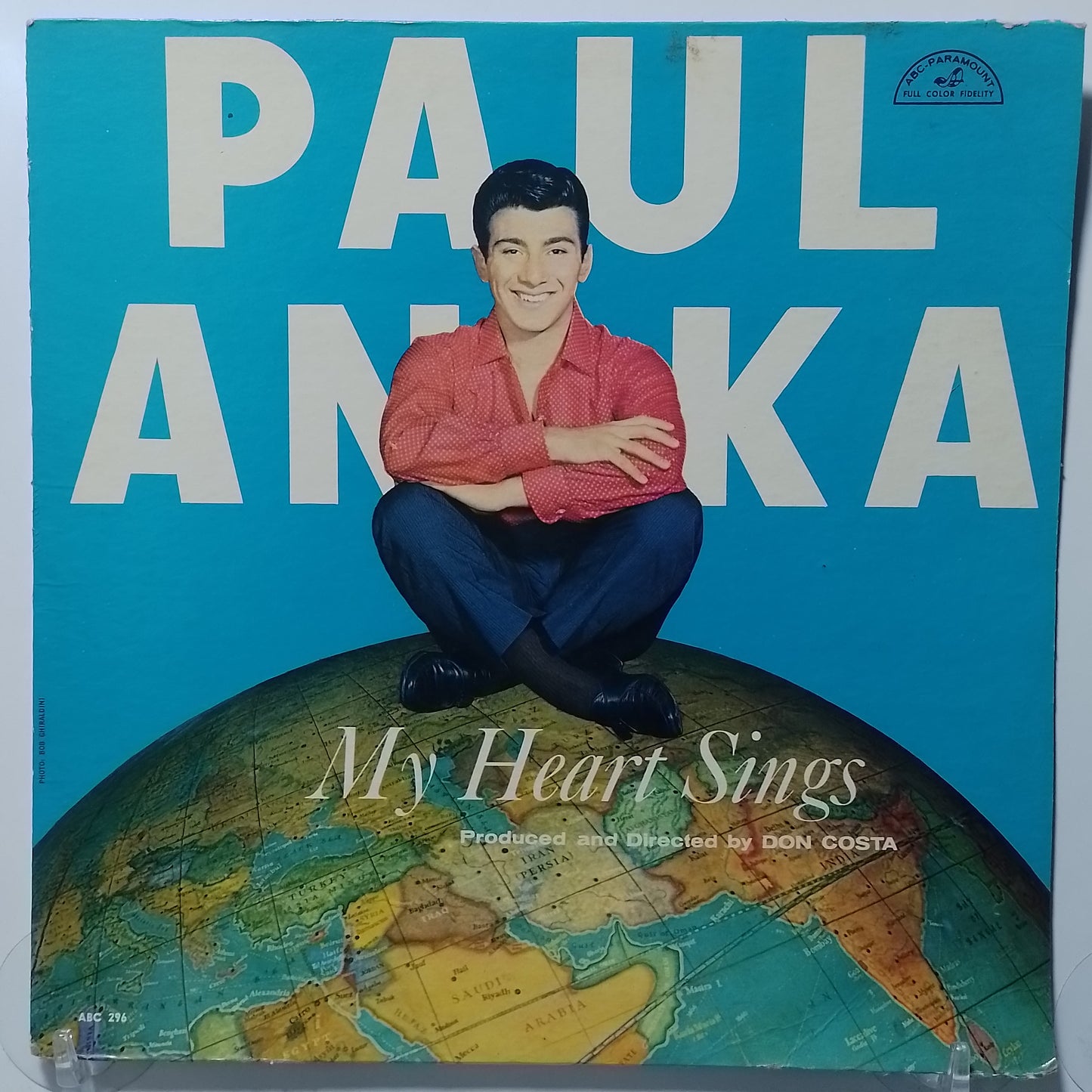 lp Paul Anka My heart sings made usa 1959 pop