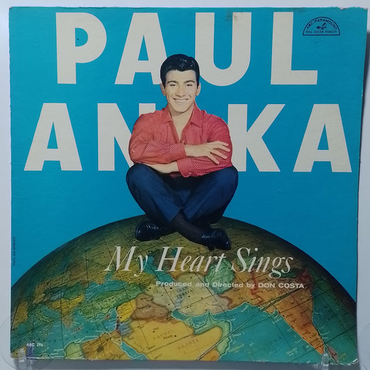 lp Paul Anka My heart sings made usa 1959 pop