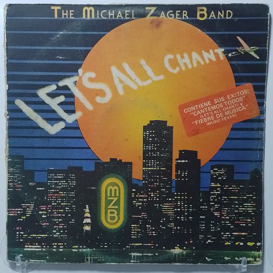 lp The Michael Zager Band Let's All Chant made peru 1977 electronic disco