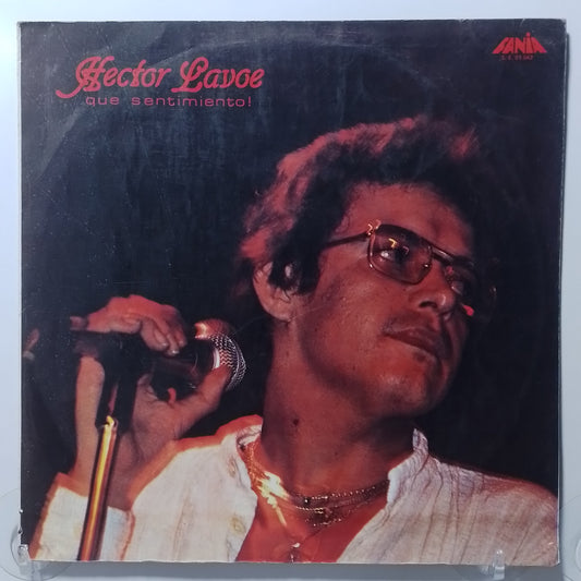 lp Hector Lavoe Que Sentimiento made peru 1981 salsa