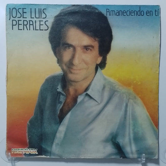 lp Jose Luis Perales Amaneciendo En Ti made peru 1984 latin pop