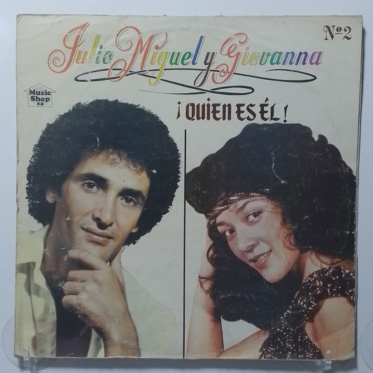 lp Julio Miguel y Giovanna Quien es el made peru 1980 latin pop