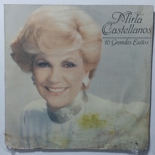 lp Mirla Castellanos 16 grandes exitos made peru 1990 latin pop