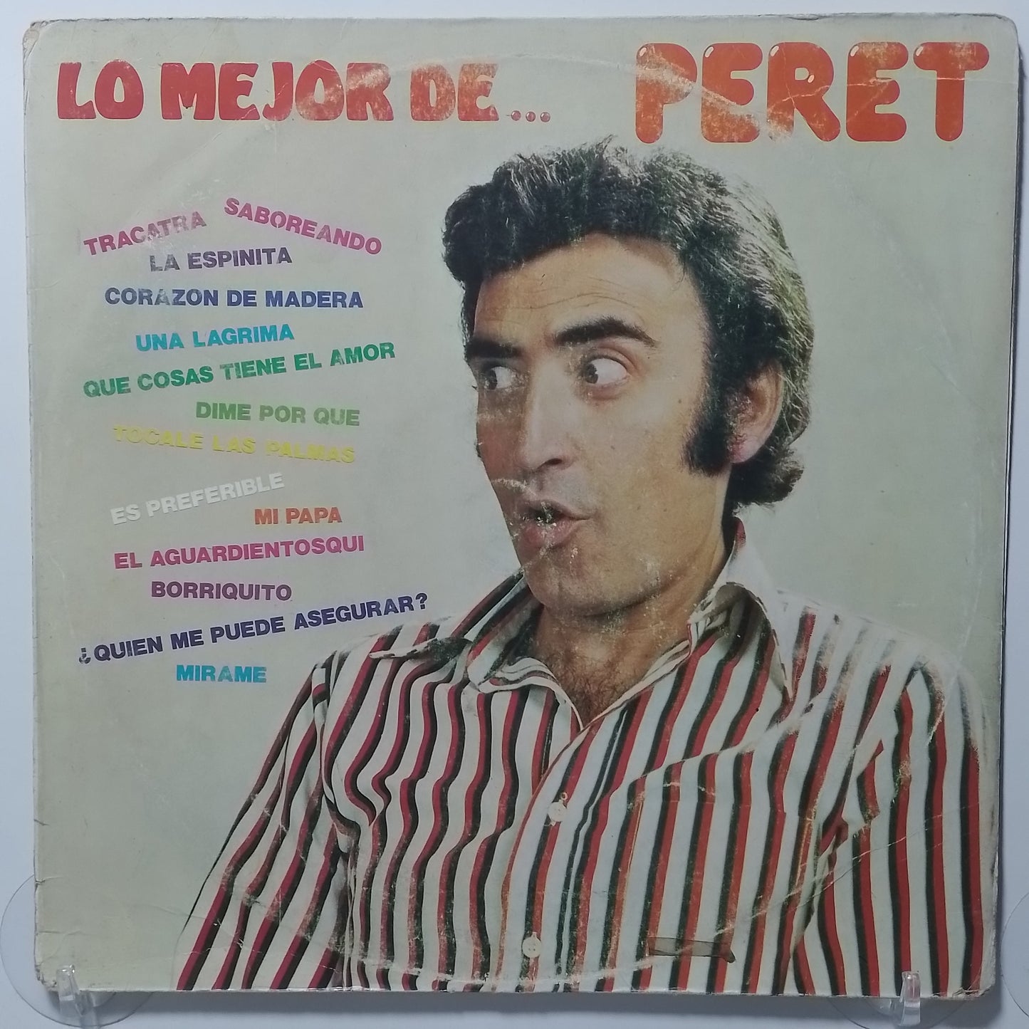 lp Peret Lo mejor de Peret made peru 1985 latin pop