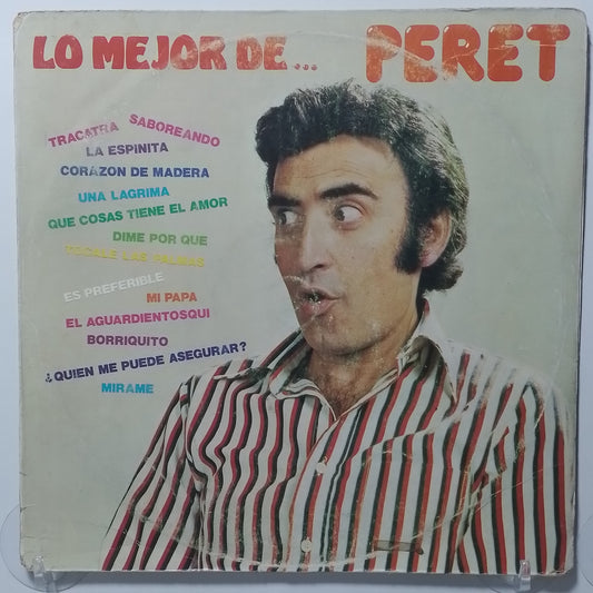 lp Peret Lo mejor de Peret made peru 1985 latin pop