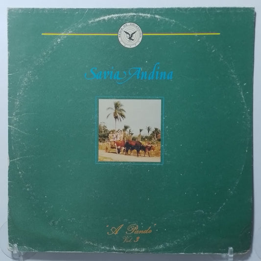 lp Savia Andina A pando vol 3 made bolivia 1990 andean folk