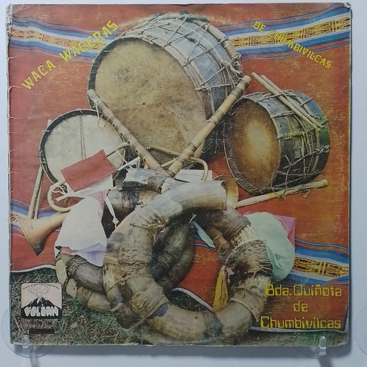 lp Banda Quiñota de Chumbivilcas Waca waccras de Chumbivilcas made peru 1980 andean folk