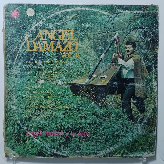 lp Angel Damazo Angel Damazo Vol 2 made peru 1980 huayno folk