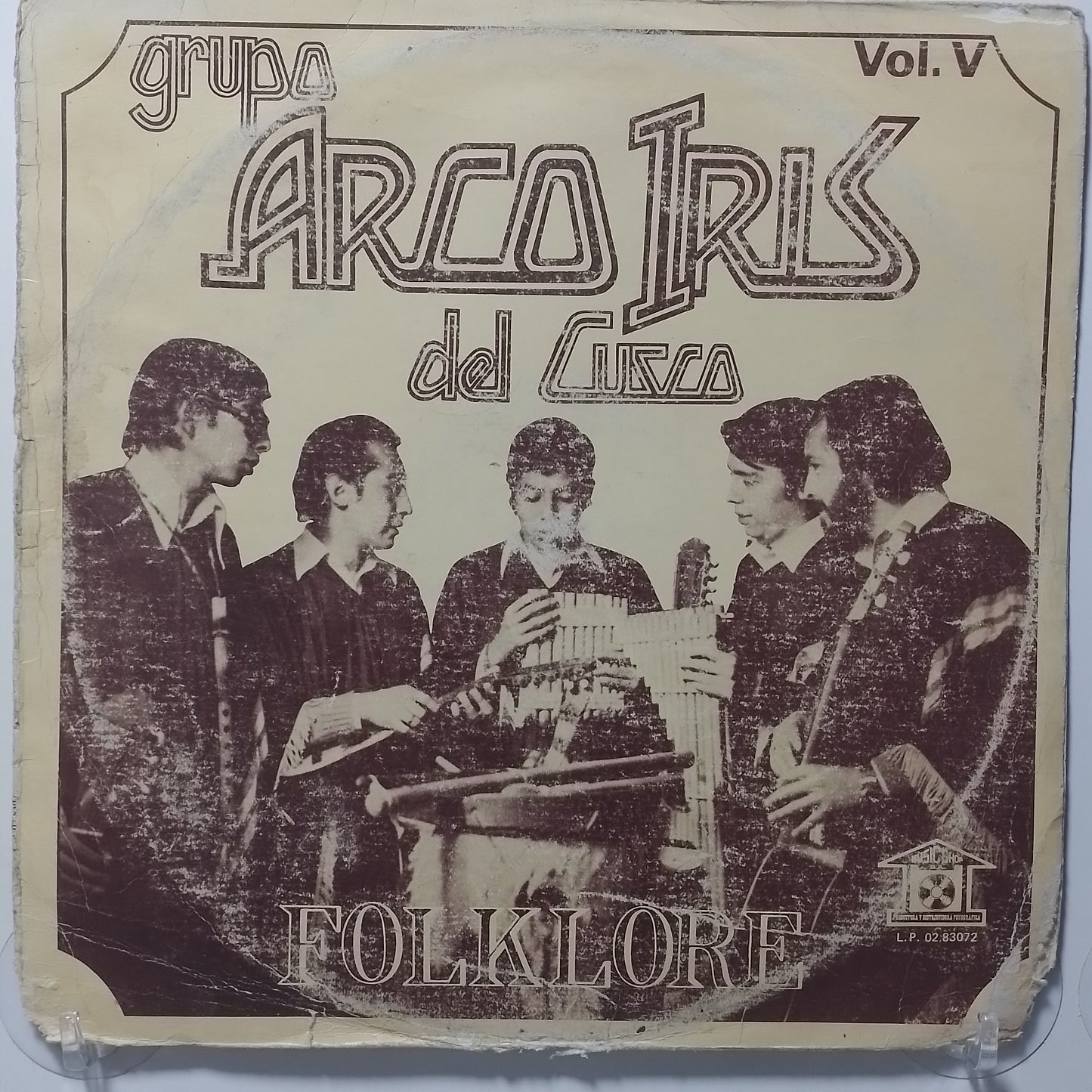 lp Grupo Arco Iris del Cusco vol 5 made peru 1980 andean folk