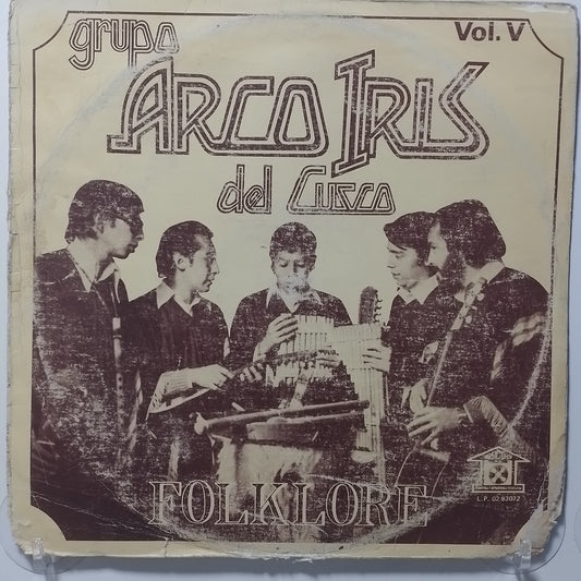 lp Grupo Arco Iris del Cusco vol 5 made peru 1980 andean folk