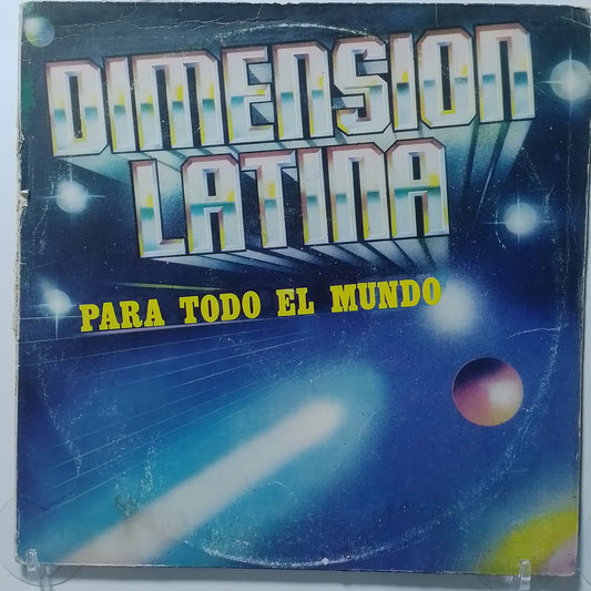 lp Dimension Latina Para todo el mundo made peru 1983 salsa