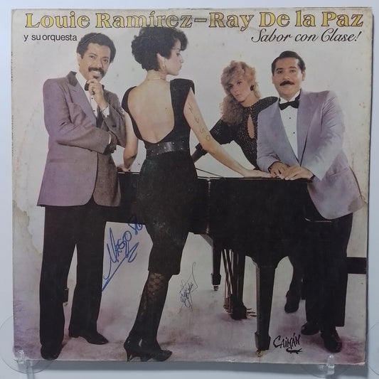 lp Louie Ramirez Y Su Orquesta Ray De La Paz Sabor Con Clase made peru 1986 salsa