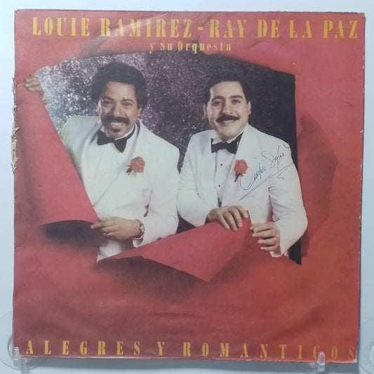 lp Louie Ramirez Ray de la Paz Alegres y romanticos made peru 1986 salsa