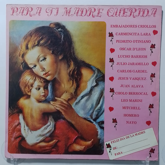 lp para ti madre querida cholo berrocal lucho barrios carmencita lara varios made peru 1980 bolero latin