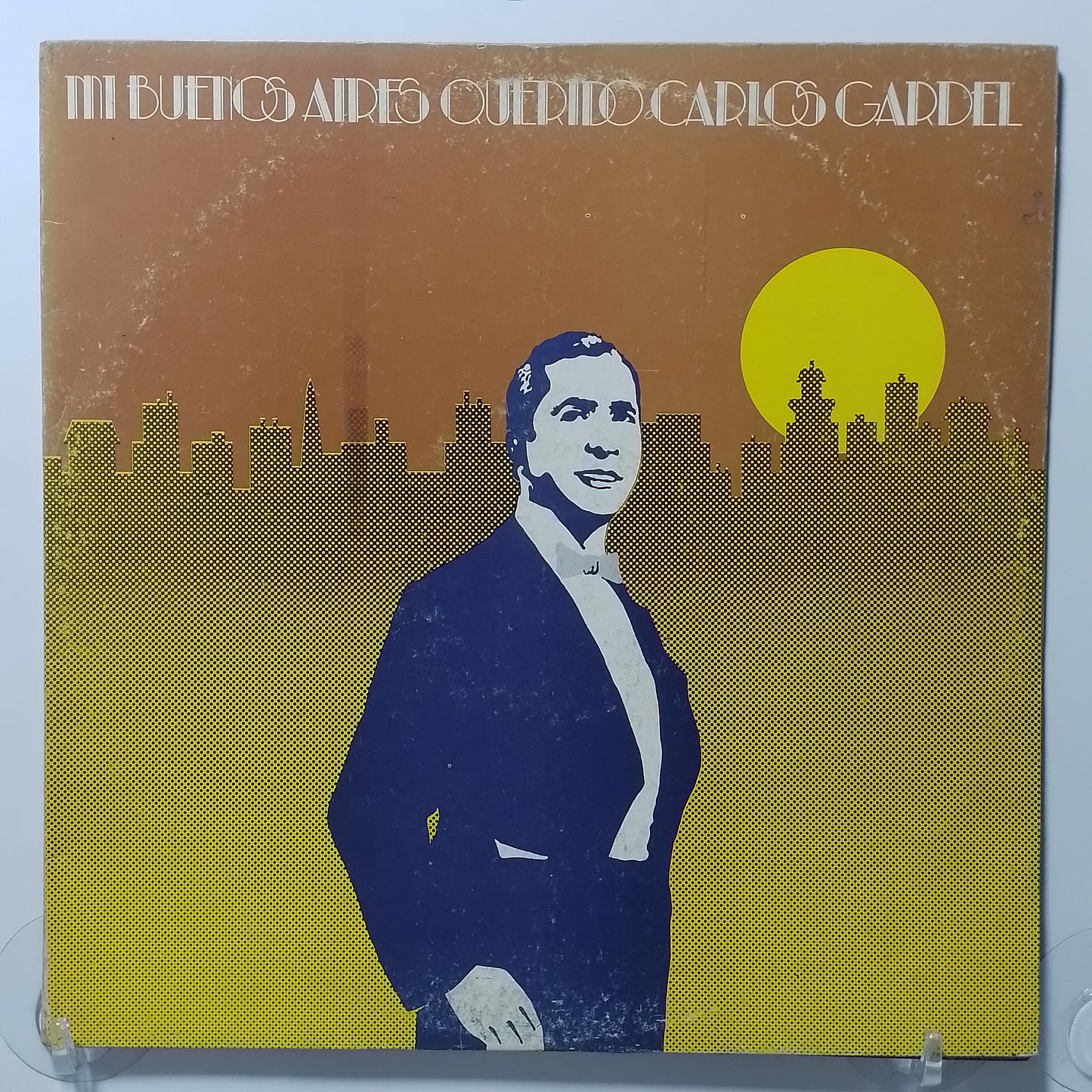 x2 lp Carlos Gardel Mi buenos aires querido made peru 1986 gatefold tango folk