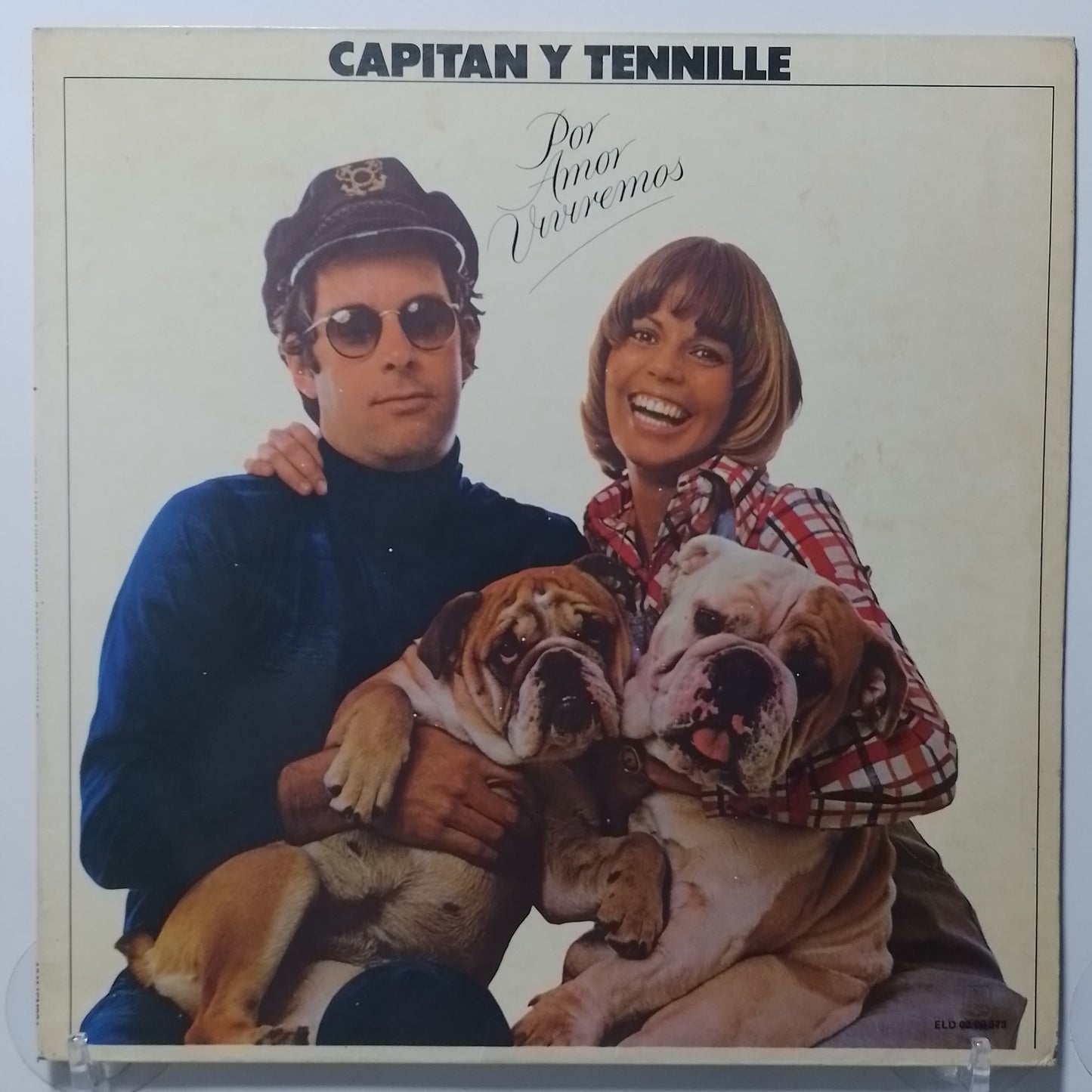 lp Captain y Tennille Por amor viviremos made peru 1980 rock