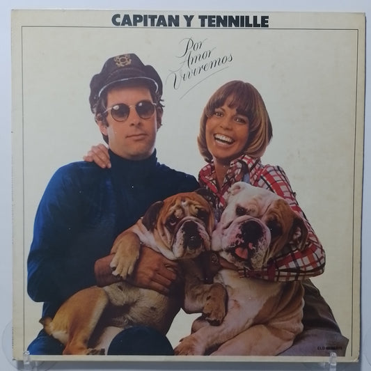 lp Captain y Tennille Por amor viviremos made peru 1980 rock