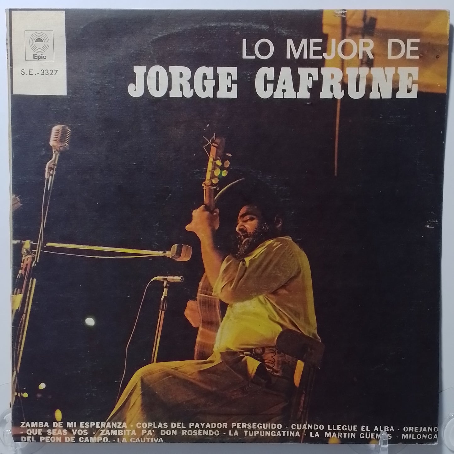 lp Jorge Cafrune Lo mejor de Jorge Cafrune made peru 1975 latin funk