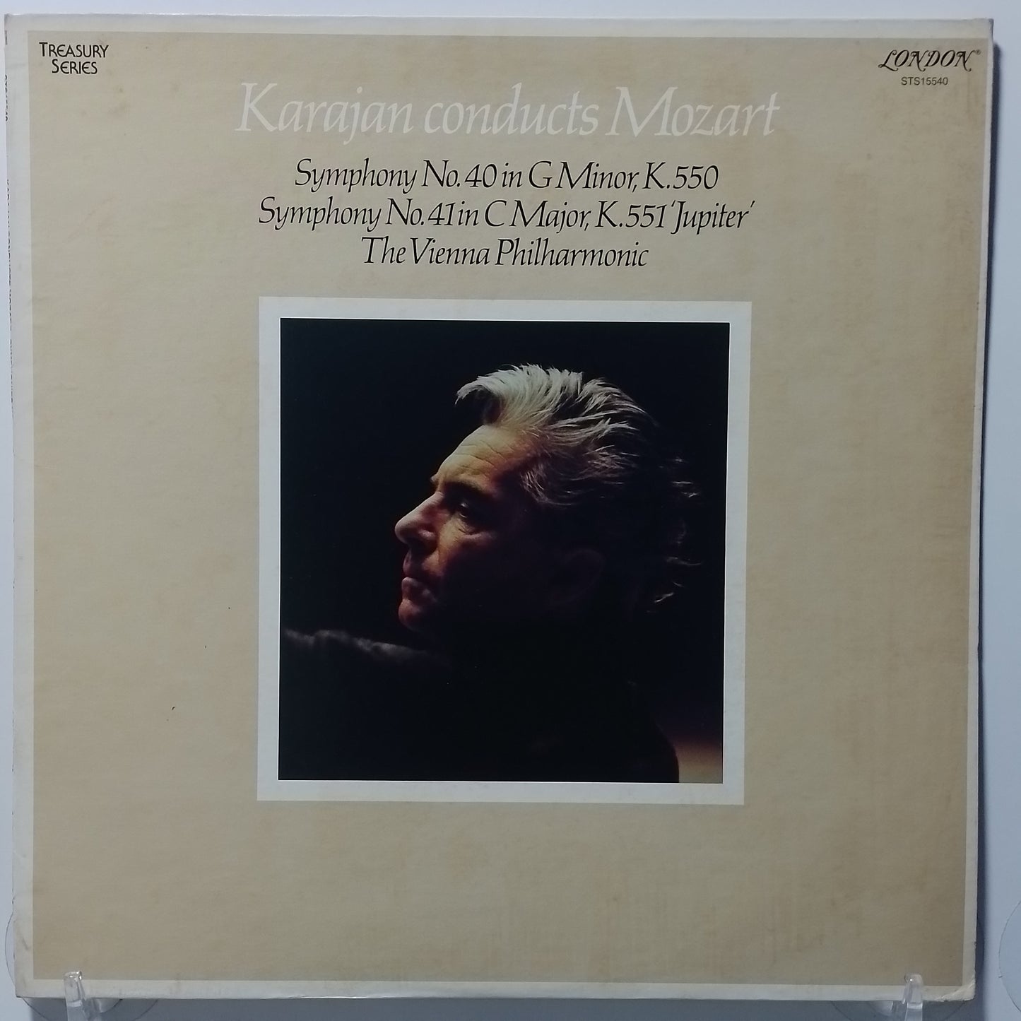 lp Karajan Conducts Mozart The Vienna Philharmonic made usa 1984 clasico