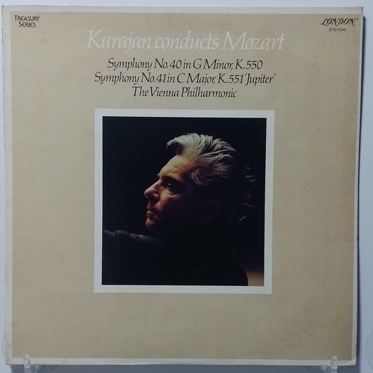 lp Karajan Conducts Mozart The Vienna Philharmonic made usa 1984 clasico
