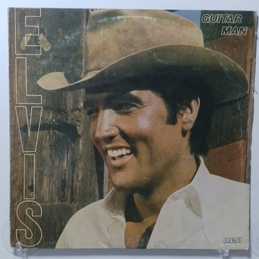 lp Elvis Presley Guitar Man made peru 1981 rock