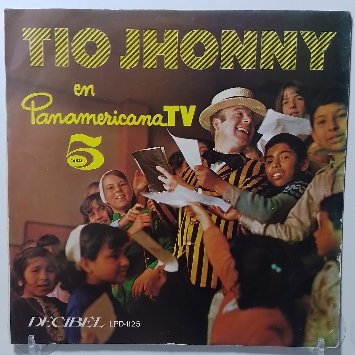 lp El tio Johnny en Panamericana TV made peru 1970 infantil
