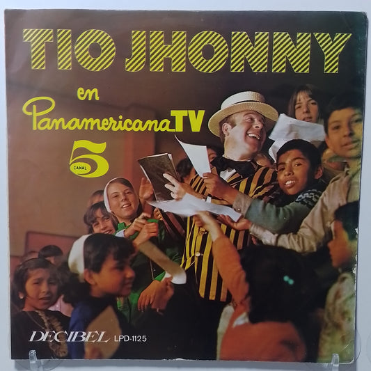 lp El tio Johnny en Panamericana TV made peru 1970 infantil