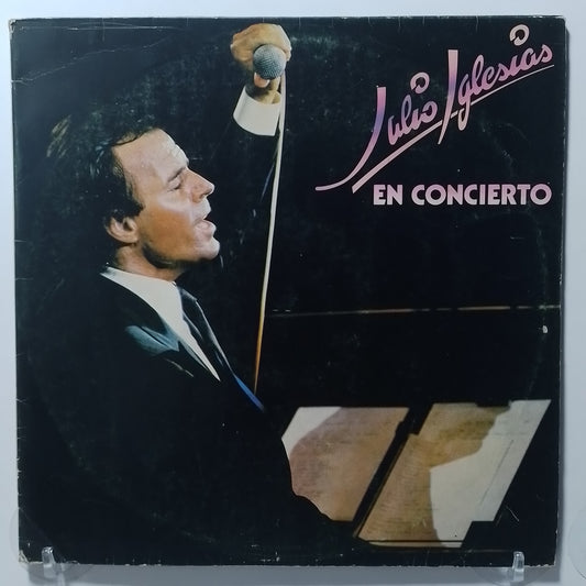 x2 lp Julio Iglesias en Concierto made peru 1983 gatefold latin pop