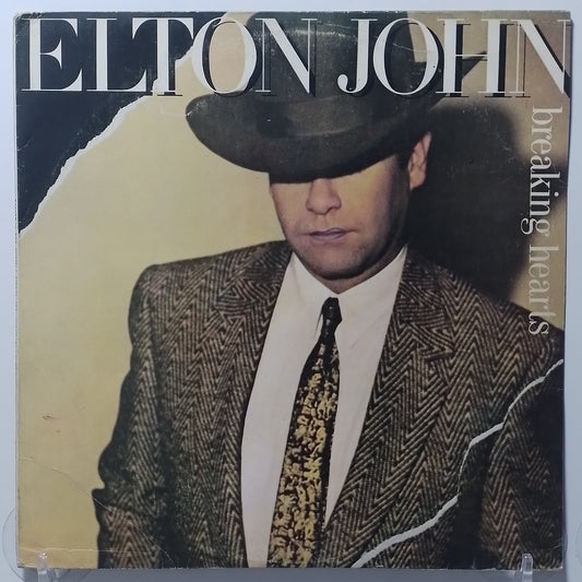 lp Elton John Breaking Hearts made peru 1984 pop rock