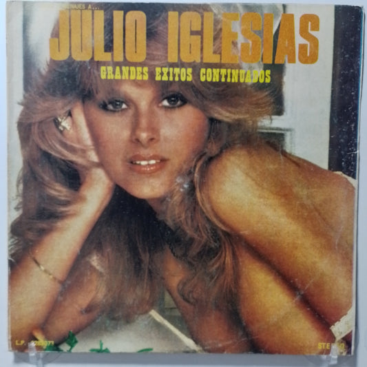 lp grandes exitos continuados julio iglesias canta marten made peru 1980 latin pop