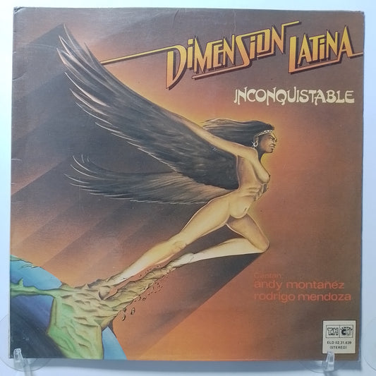 lp Dimension Latina Inconquistable made peru 1978 latin salsa