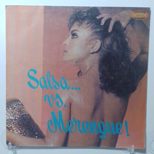 lp Salsa vs Merengue Roberto Blades Celia Cruz Y Johnny Pacheco Lobo & Melon varios made peru 1986 merengue salsa