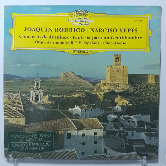 lp Narciso Yepes Joaquin Rodrigo Concierto De Aranjuez Fantasia Para Un Gentilhombre made alemania 1971 clasico