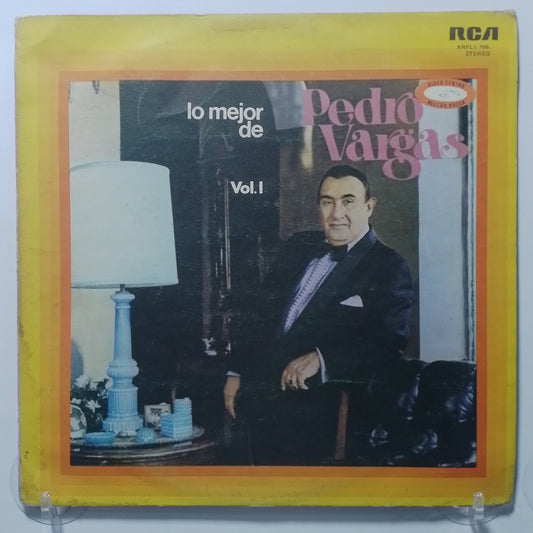 lp pedro vargas lo mejor de pedro vargas vol 1 made peru 1978 latin bolero