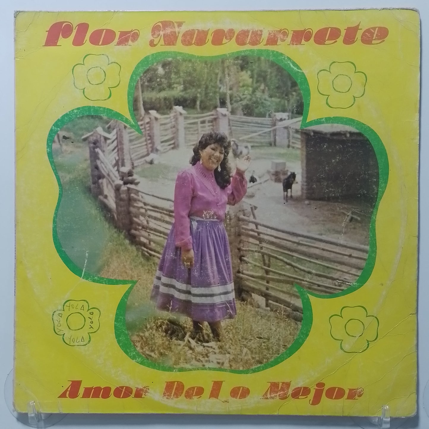 lp flor navarrete amor de lo mejor made peru 1987 huayno folk
