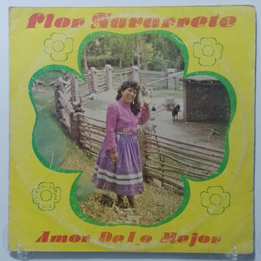 lp flor navarrete amor de lo mejor made peru 1987 huayno folk