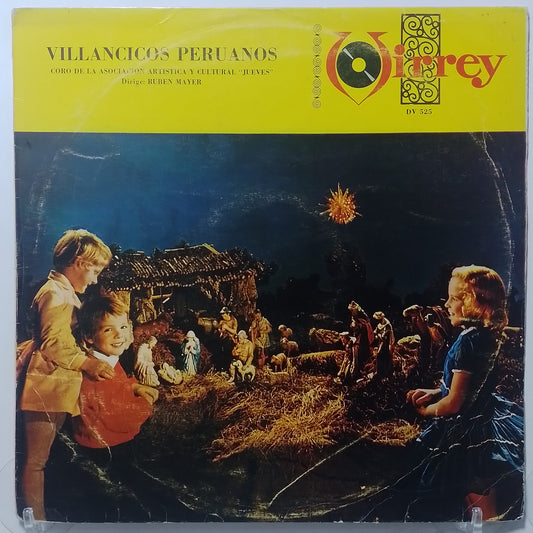 lp Coro De La Asociacion Artistica Y Cultural Jueves Villancicos Peruanos made peru 1970 villancicos
