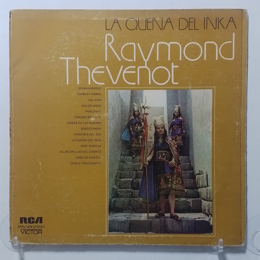 lp raymond thevenot la quena del inca made peru 1979 gatefold andean folk